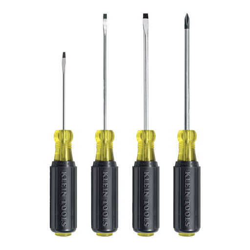 Screwdriver Set, Mini Slotted and Phillips, 4-Piece