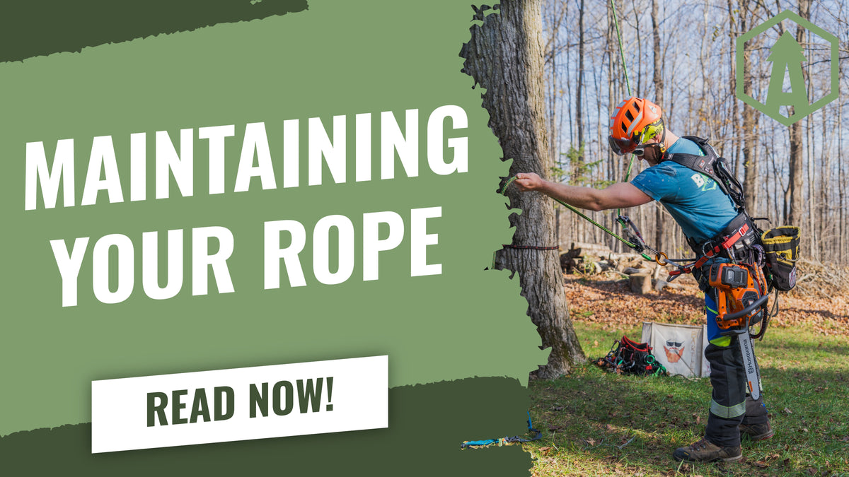 We need it! A guide to maintaining your rope. — Bartlett Arborist Supply