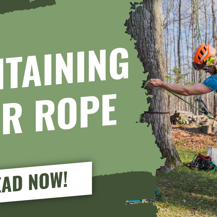 We need it! A guide to maintaining your rope.