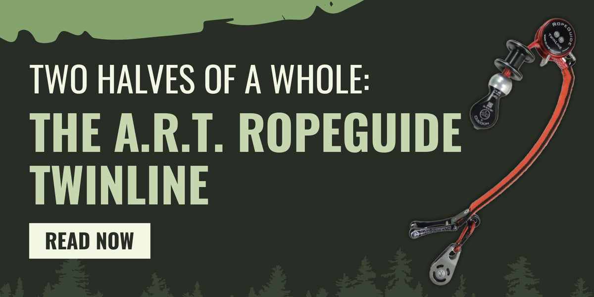 The A.R.T. Rope Guide Twinline Friction Saver: The Pinnacle The A.R.T. Rope Guide Twinline Friction Saver: The Pinnacle