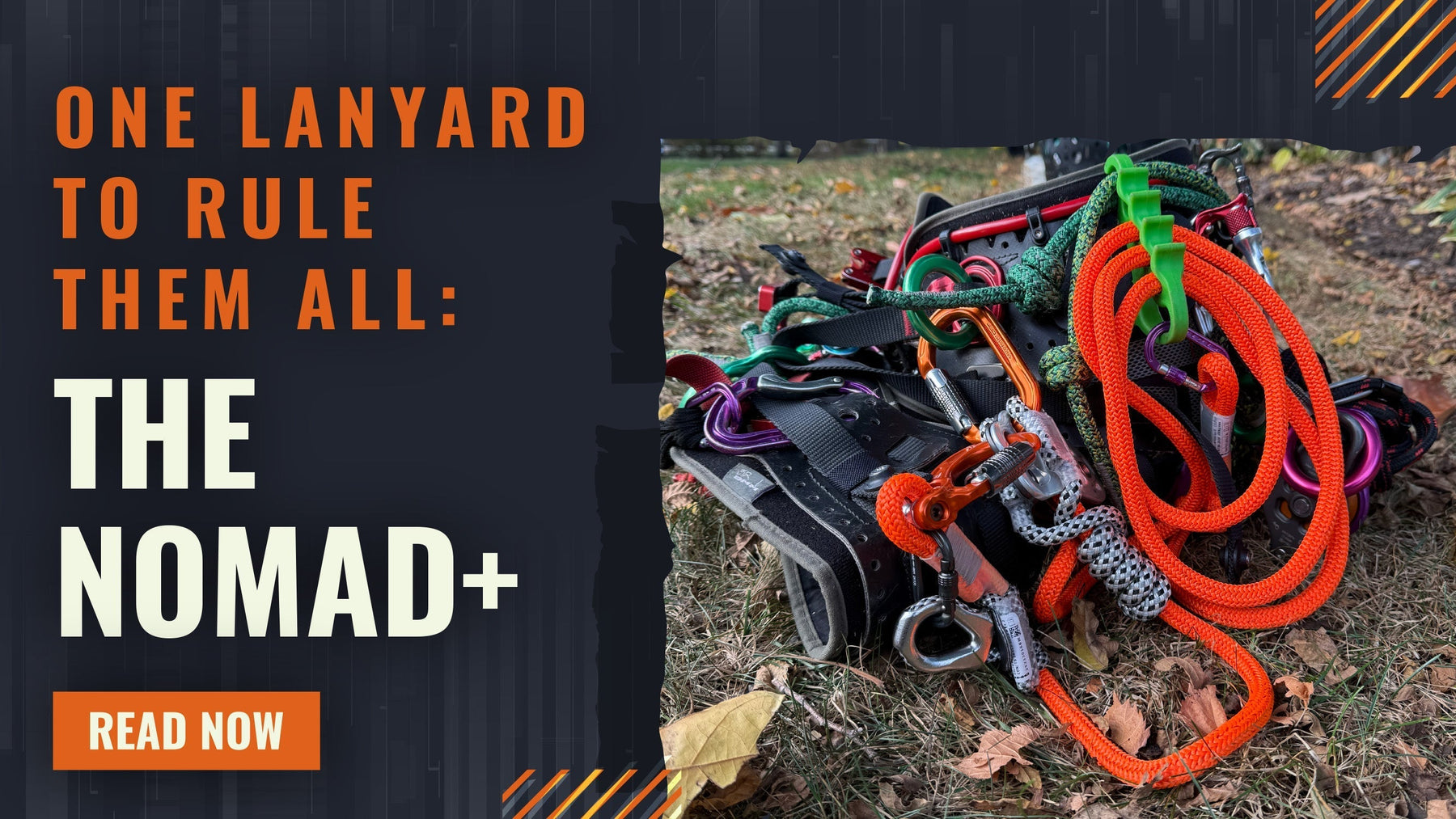 Elevate Your Work Positioning Lanyard: The DMM Nomad+