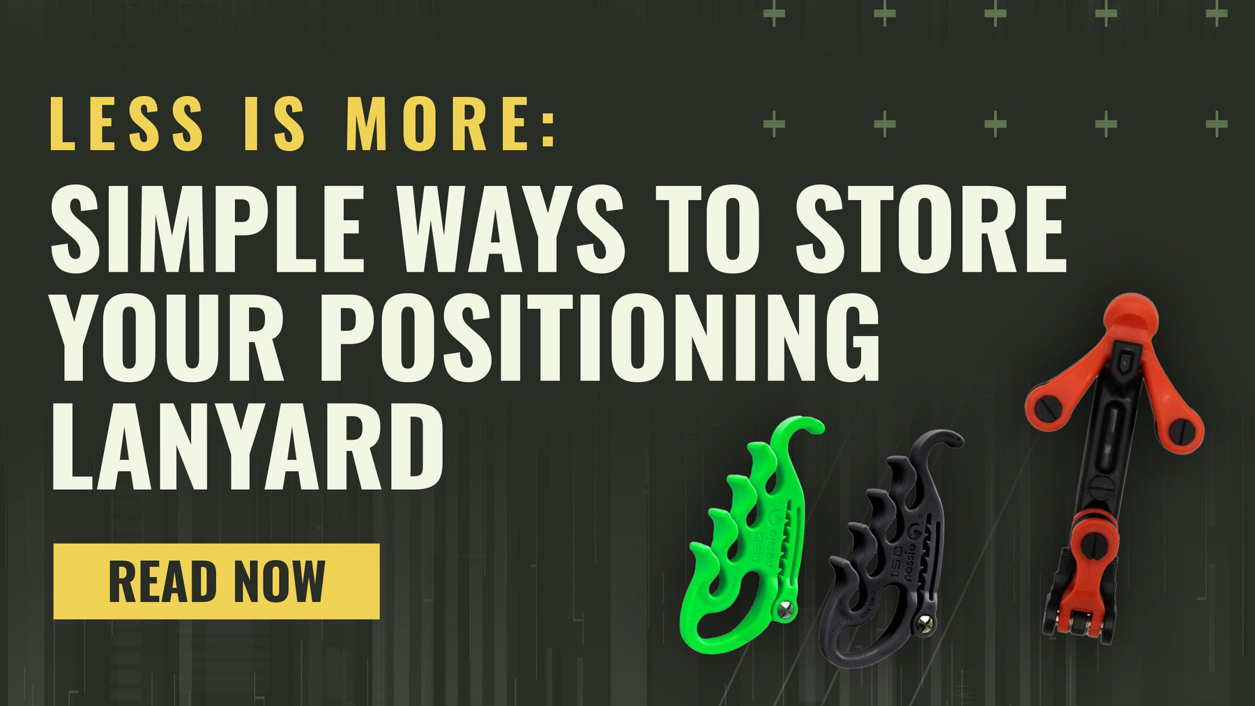 Quick & Streamlined: Storing Your Work Positioning Lanyard