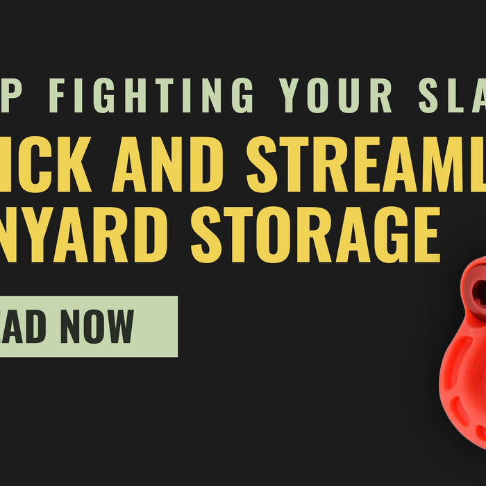 Simplicity: Storing a Work Positioning Lanyard with Minimal Tools