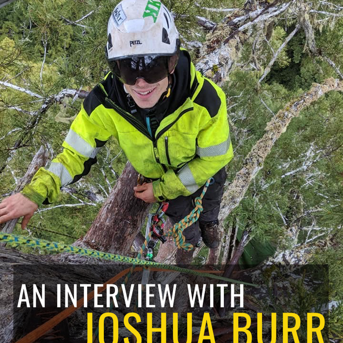 Interview with Competitive Tree Climber Joshua Burr