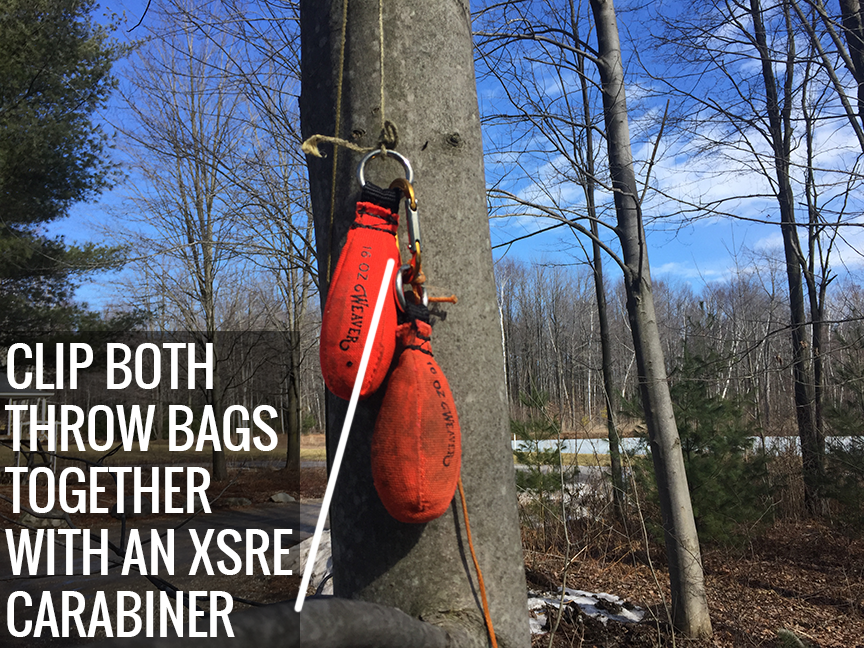 Double Bagging With Throwline — Bartlett Arborist Supply