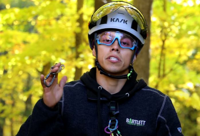 Climbing that rope with the RINGO! — Bartlett Arborist Supply