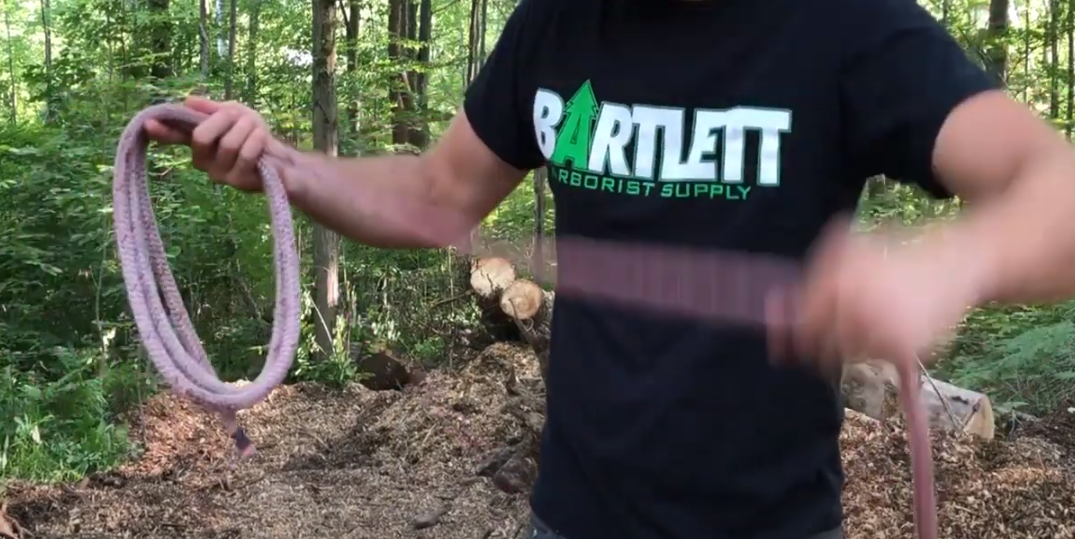 Tying a Throwing Knot