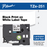 BROTHER Tape Labeler 1in x 26.2Ft Blk on Wht
