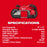 Milwaukee M18 FUEL™ Deep Cut Band Saw Specifications