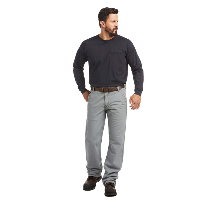 Ariat FR M4 Relaxed Workhorse Boot Cut Pant Charcoal