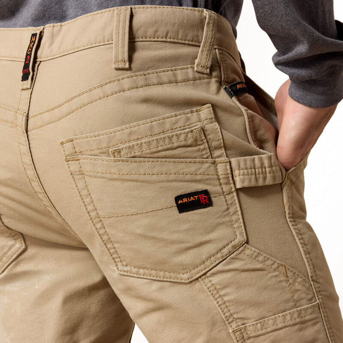 Ariat FR M4 Relaxed Workhorse Boot Cut Pant Khaki