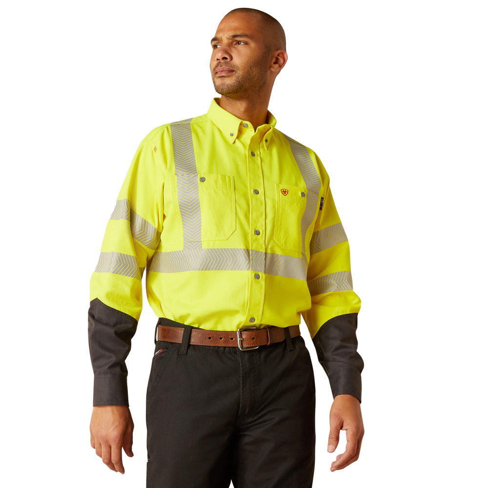 hi vis dress shirts High Visibility Button Down Shirts