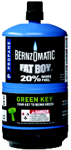 BERNZOMATIC Cylinder Propane 14.1 OZ Fatboy
