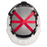 Milwaukee BOLT™ White Front Brim Hard Hat w/6pt Ratcheting Suspension (USA) - Type 1, Class E