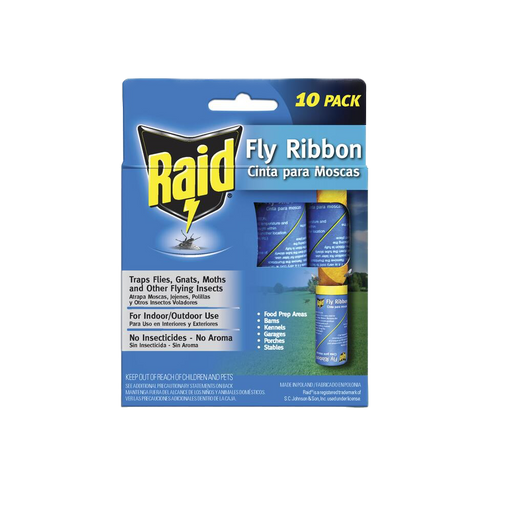 RAID Fly Ribbon Trap (10 Pack)
