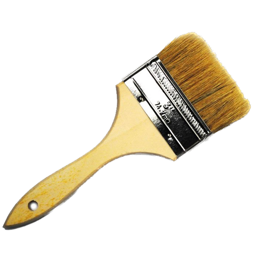WEILER Brush Paint 3in Wood Handle