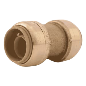 Brass SharkBite® Push-Fit Straight Couplings - Lead Free