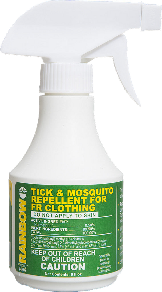 RAINBOW TECHNOLOGY CORPORATION Repellent Tick/Mosquito for FR Clothing