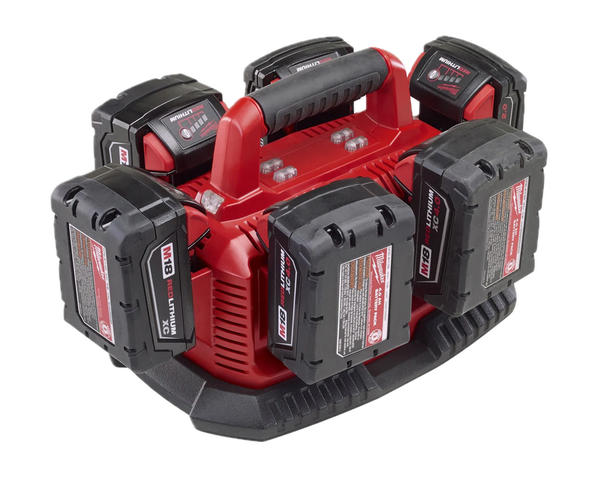 MILWAUKEE M18 6-Pk. Sequential Battery Charger