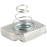 Channel Nut with Spring
