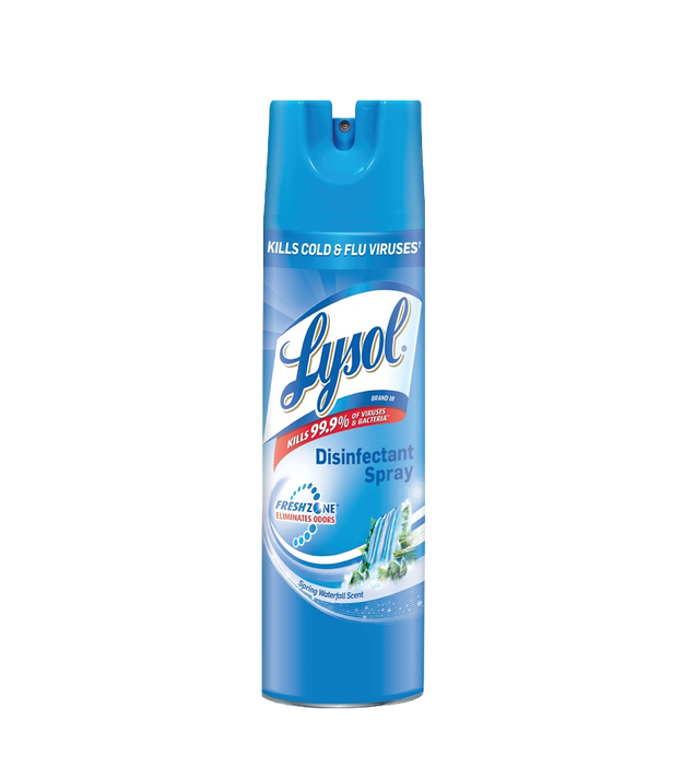Lysol 79326 Disinfectant Spray 19 oz Spring Waterfall
