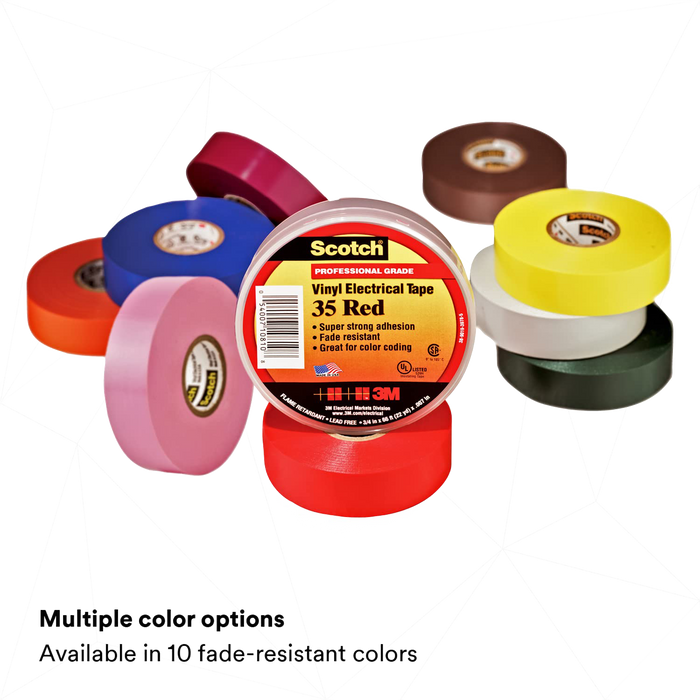 3M Electrical Vinyl Tape 3/4 IN (1 Roll)