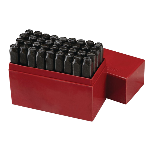 36 pc 1/4" Steel Stamping Set