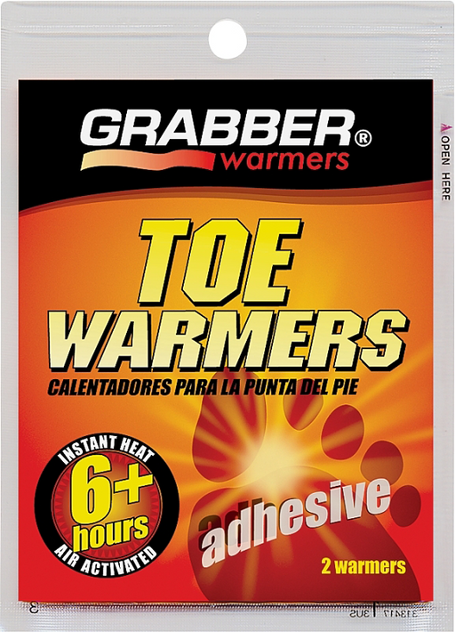 Grabber TWES Adhesive Toe Warmers 2-Pack 6-Hour Warmth