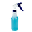 16 oz. Natural HDPE Round Spray Bottle