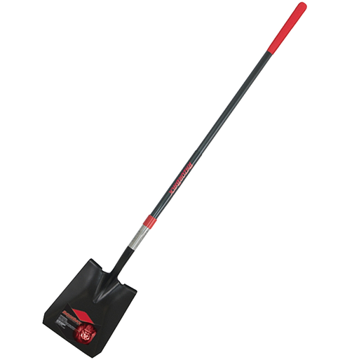 Razor-Back Square Point Transfer Shovel – 48" Fiberglass Handle