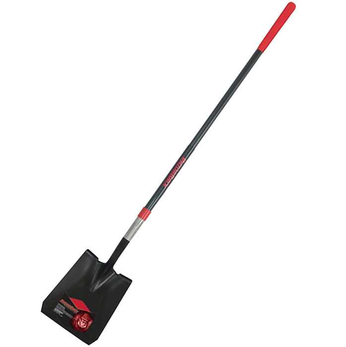 Razor-Back Square Point Transfer Shovel – 48" Fiberglass Handle