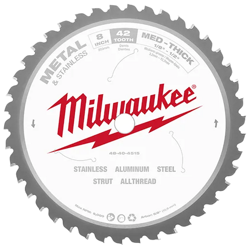 MILWAUKEE Metal & Stainless Cutting Circular Saw Blades