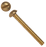 Slotted Round Brass Machine Screw