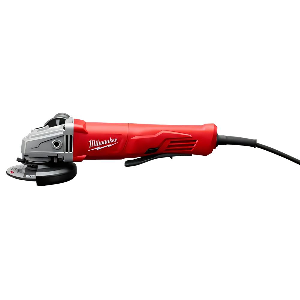 MILWAUKEE 11 Amp Corded 4-1/2 in. Small Angle Grinder with Lock-On Paddle Switch