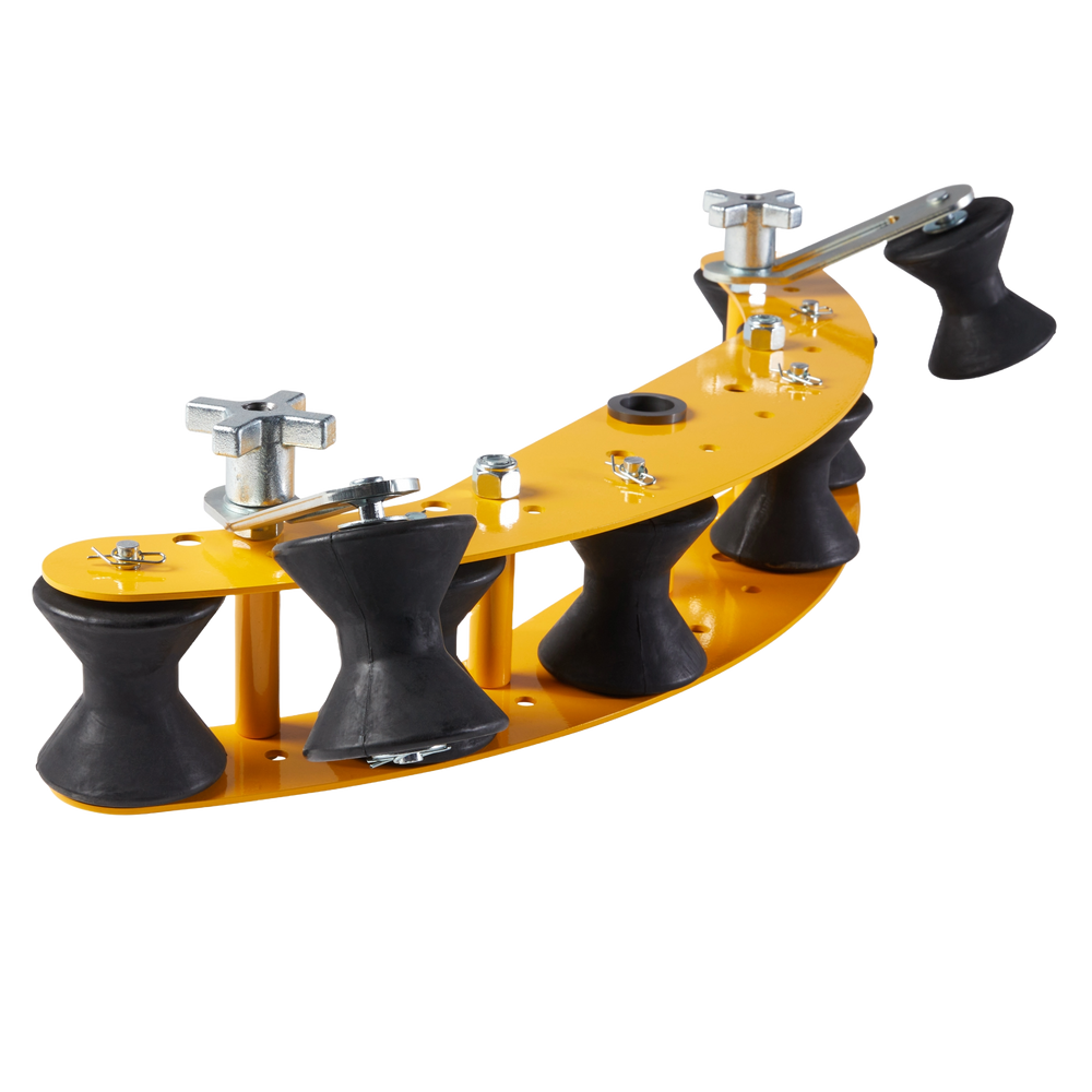 Jameson Corner Block with 3” Rubber Rollers