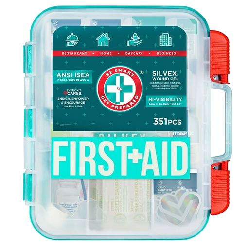 Be Smart Get Prepared First Aid Kit OSHA/ANSI, 351 ct.
