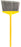 13in Angle Broom with Lacquered Wood Handle