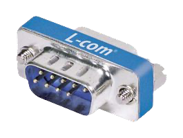 L-COM Adapter Reversing Slimline DB9 M/F