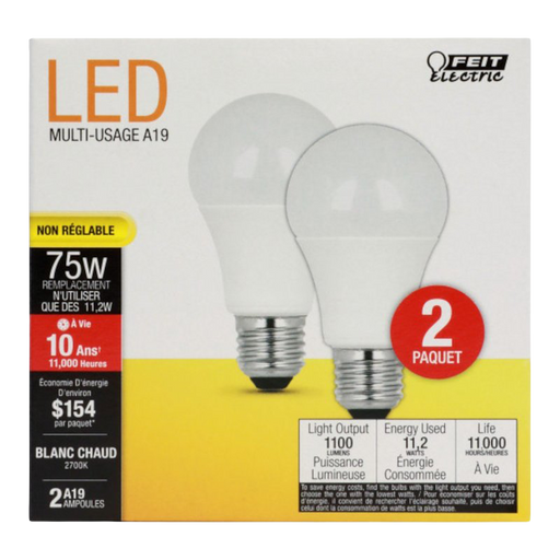 75W Equivalent LED Light Bulbs