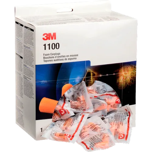 3M 1100 Series Ear Plugs