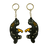ART Blackbird Keychain with Bartlett A
