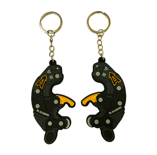 ART Blackbird Keychain with Bartlett A