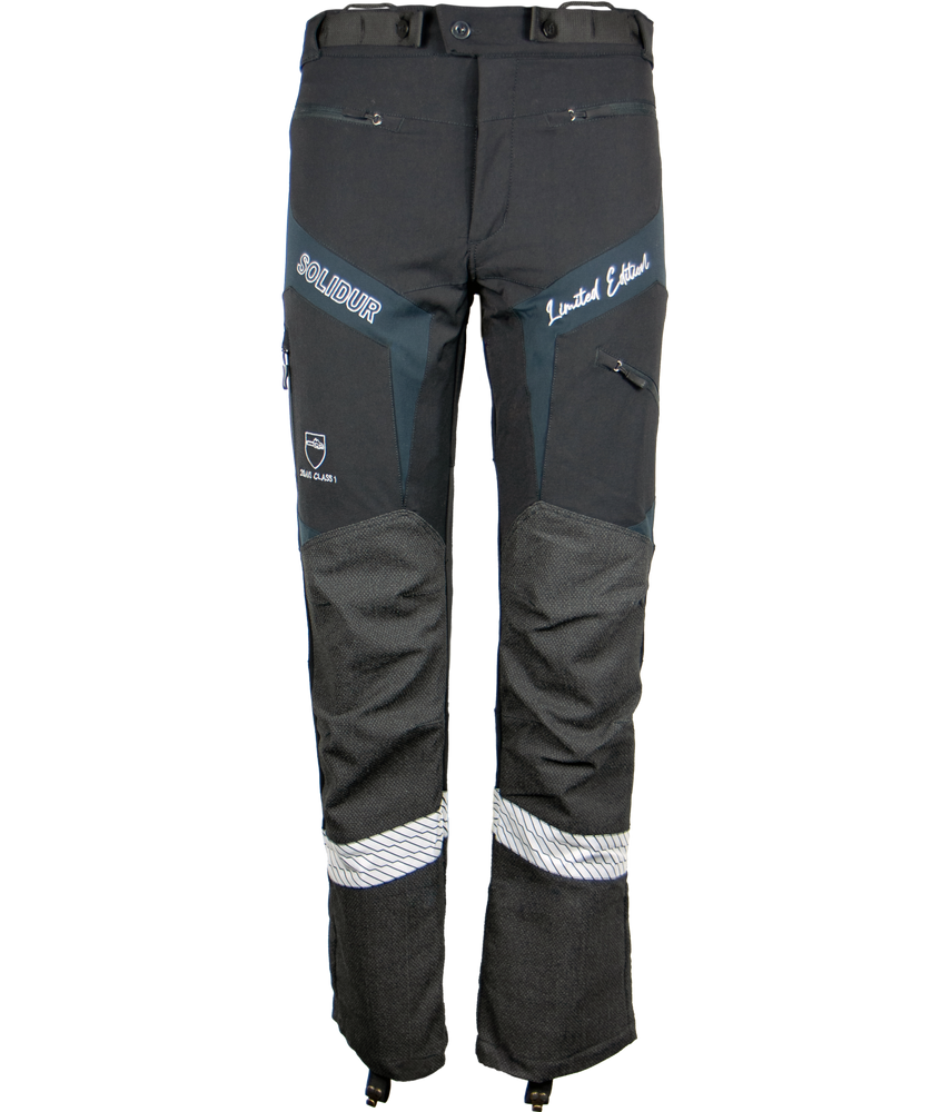 Solidur Limited Edition Black Climb Chainsaw Pants