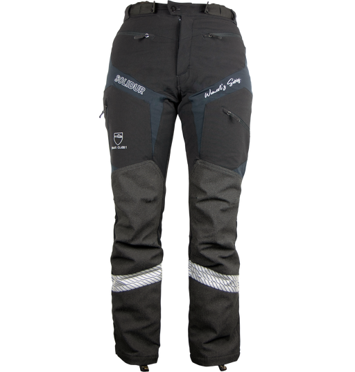 Solidur Woman's Limited Edition Black Climb Chainsaw Pants
