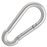 Pro Lift 1/4" Electro Galvanized Spring Snap Link