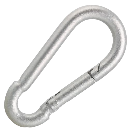 Pro Lift 1/4" Electro Galvanized Spring Snap Link
