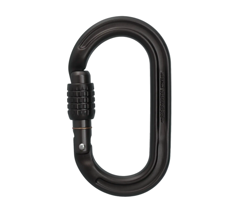 DMM Ultra Oval Screwgate Carabiner Matte Grey