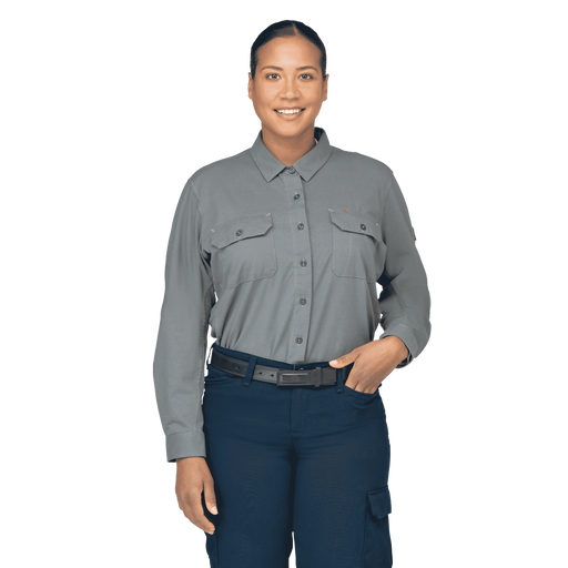 Bulwark Women's FR Flex Knit Button-Down Shirt
