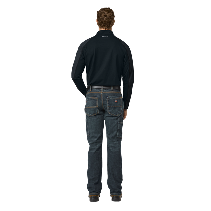 Bulwark Men's FR 1/4 Zip Flex Knit