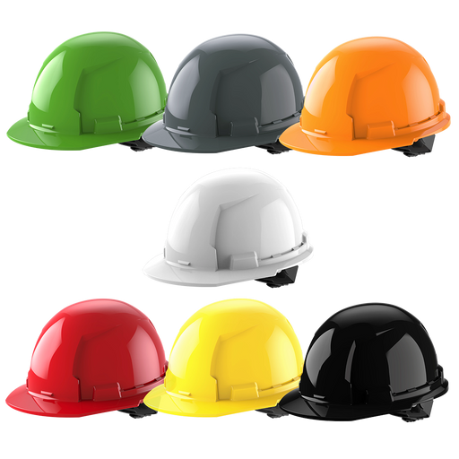 MILWAUKEE BOLT Front Brim Hard Hat w/4pt Ratcheting Suspension